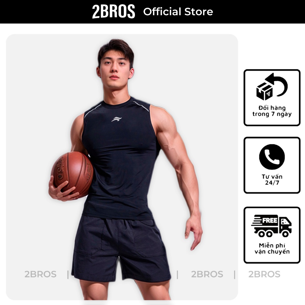 Áo Tanktop Tập Gym Nam Combat - Áo Thun Nam Sát Nách HIMLAB®