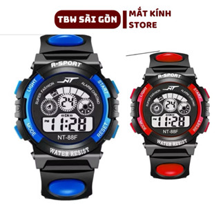 Đồng Hồ Trẻ Em Điện Tử Thể Thao R-Sport D22| Dành Cho Bé Trai Bé Gái, Có Đèn LED 7 Màu, Báo Thức, Chống Nước