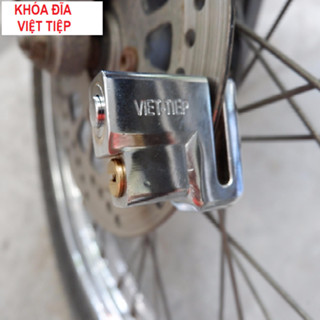  Ổ Khóa Phanh Đĩa Xe Máy Xe Đạp Điện Việt Tiệp - Hợp Kim Bền Bỉ Chống Cắt Chống Trộm Dễ Khóa  
