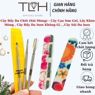 Cây Đẩy Da Chết (Sủi Móng) - Cây Cạo Sơn Gel, Lấy Khóe Móng , Cây Đẩy Da Inox Không Gỉ , ,Cây Sủi Da inox Chuyên Dụng