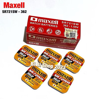 Pin đồng hồ sr721sw sr721 362 maxell chính hãng made in japan