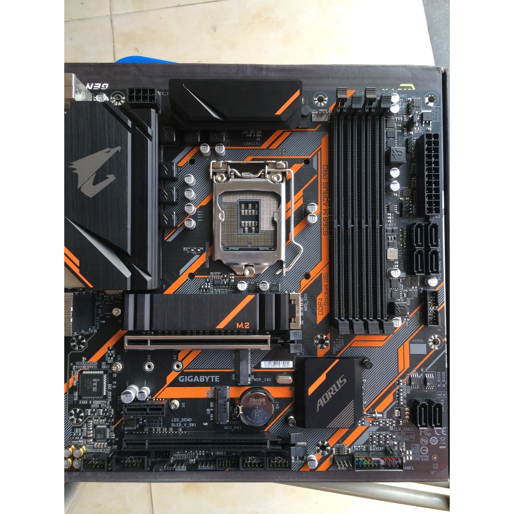 Combo B360 M AORUS PRO + i5 9400F