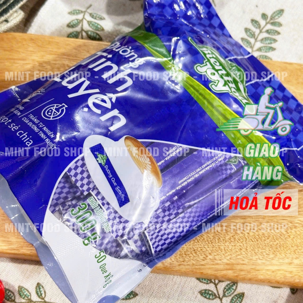 Đường Que Biên Hòa Túi 300gram (50 que x 6gr)