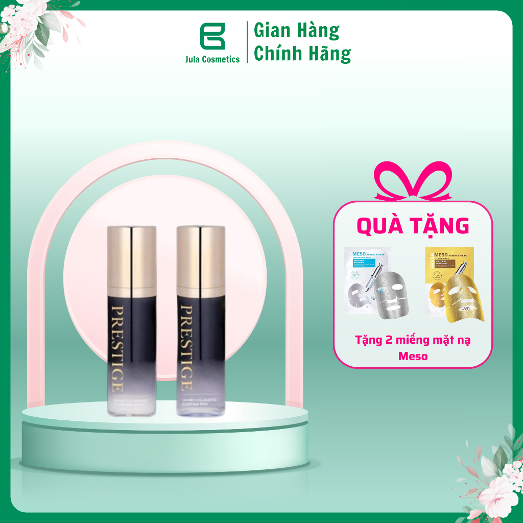 Bộ Dưỡng Da Leaders Prestige Caviar Collagen EX 125ml/chai