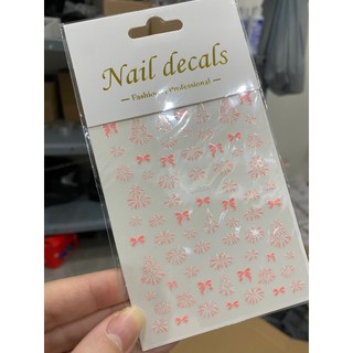 Sticker Dán Móng Phao Hoa Tết 2024