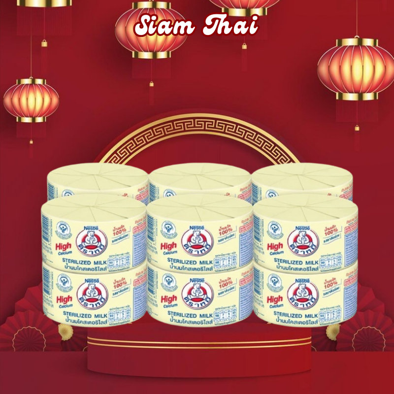 Combo 12 Lon Sữa Gấu Nestle Chính Hãng Thái Lan Lốc x 140ml , Sữa Gấu Nestle Thái Lan Chất Lượng Cao
