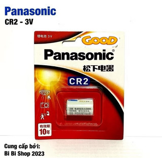 Pin cr2 panasonic 3v lithium dùng cho máy đo khoảng cách vỉ 1 viên hàng nhập khẩu