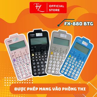 Máy tính Casio Fx-880 BTG có hỗ trợ tiếng việt, Máy tính học sinh giá rẻ fx-880 btg cầm tay học sinh