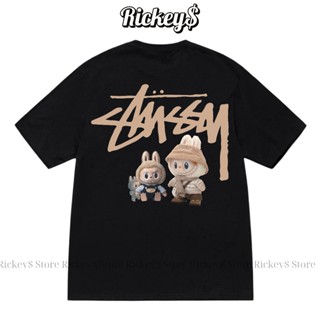 [High Quality] Áo Thun Stussy Character Labubu Graphic Tee - cotton cao cấp - Rickey$.