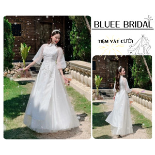 Chân váy Măc Áo Dài Tùng Xòe Bốn Lớp Phụ Kiện Mặc Áo Dài Dịp Lễ Cưới