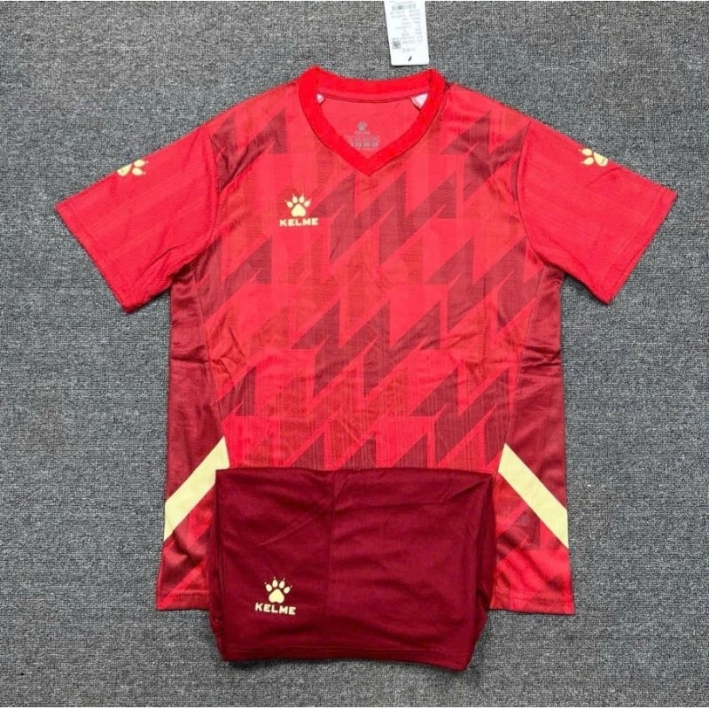 BỘ QUẦN ÁO BÓNG ĐÁ KELME 02 (HỖ TRỢ IN ẤN)