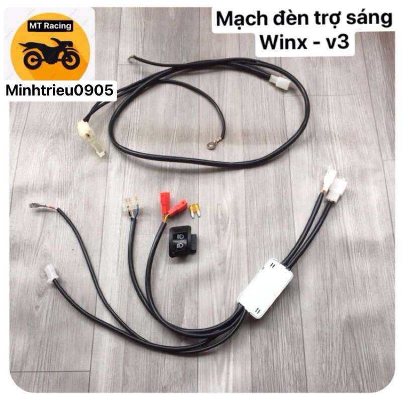 Mạch passing bi cầu mini - đèn trợ sáng L4X cho Winner X ( kèm công tắc SH )