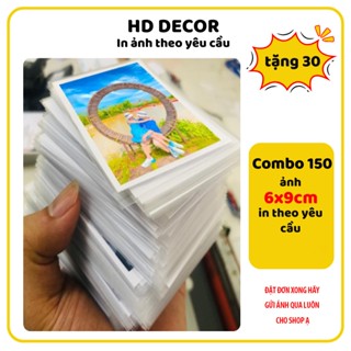 Combo 150 ảnh 6x9cm in theo yêu cầu , được tặng thêm 30 ảnh