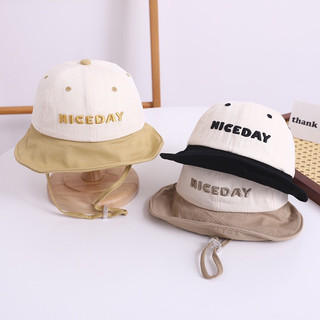  Mũ nón lưỡi trai vành rộng che nắng cho bé niceday 1-4 tuổi 