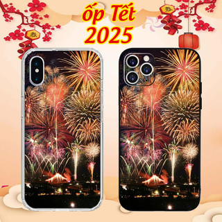 💥Ốp Tết Con Rắn 2025 Đêm Giao Thừa Lung Linh Nhiều Màu Sắc iPhone 16 15 14 13 12 11 Pro Max 6 7 Plus X Xs Max OPTET027