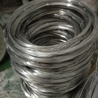 Dây kẽm 1mm.1'5mm. 2mm 1 cuộn khoảng 4 mét