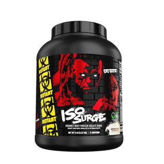 Mutant Iso Surge (2.27Kg/71Liều) Hỗ trợ tăng cơ giảm mỡ, 25g Whey Protein Isolate, 16.3g EAA, 5.5g BCAA