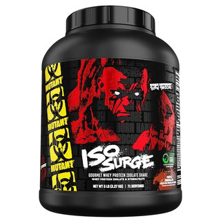 Mutant Iso Surge (2.27Kg/71Liều) Hỗ trợ tăng cơ giảm mỡ, 25g Whey Protein Isolate, 16.3g EAA, 5.5g BCAA