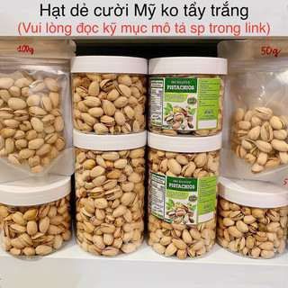 Hạt dẻ cười Mỹ ko tẩy trắng