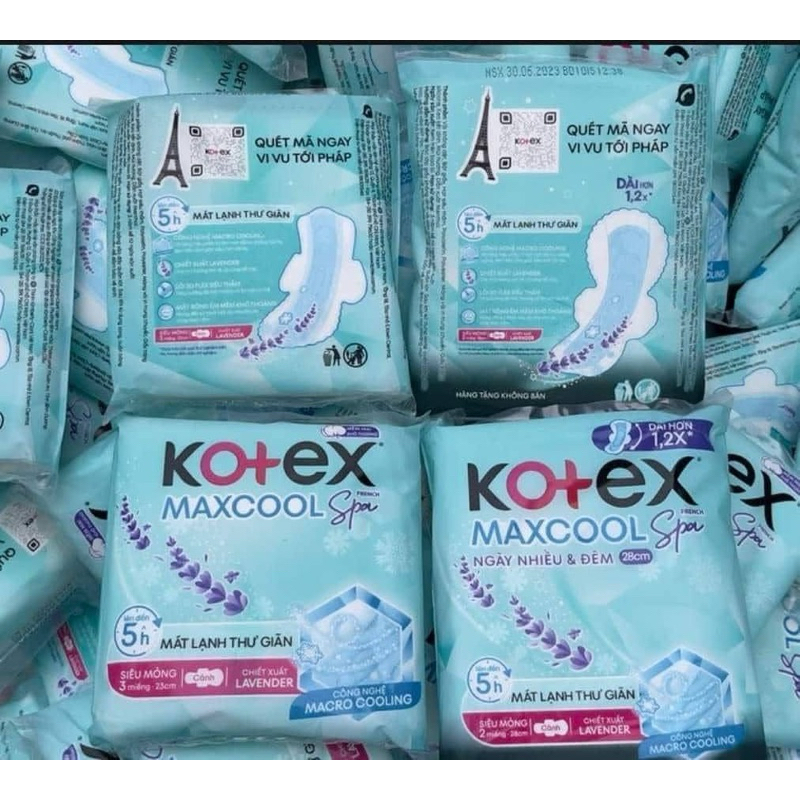 Combo BVS Kotex 60M ngày có cánh