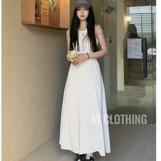 Váy Dài Phồng Xòe Ba Lỗ Phong Cách Hàn Quốc Thời Trang AT Clothing