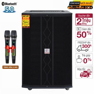 Loa Kéo Karaoke 5 Tấc [ Trả Góp 0% ] Bass 50 SV171 ( Màu Đen ) Công Suất 3000w Fifi1