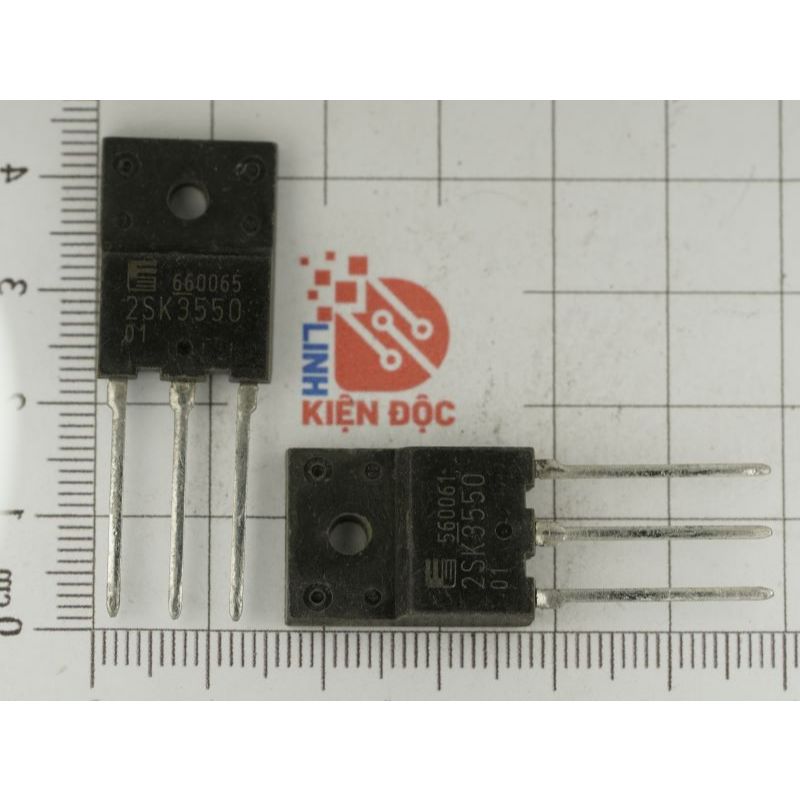 [Combo 2 chiếc] Mosfet 2SK3550 K3550 3550 10A 900V TO-3P