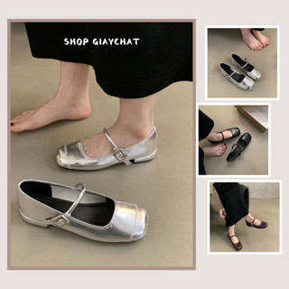 Giày Mary Jane Búp Bê Nữ, Giày Nữ Bệt Phối Quai Ngang Siêu Mềm Êm Chân Dễ Phối Full Box (CÓ HỖ TRỢ ĐỔI SIZE)