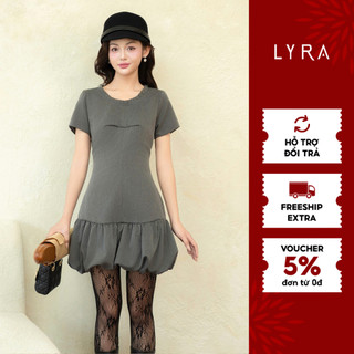 LYRA | DESIGN - Váy dáng bí nơ ngực chiết eo mặc đi làm đi chơi thoải mái - LWNVD027