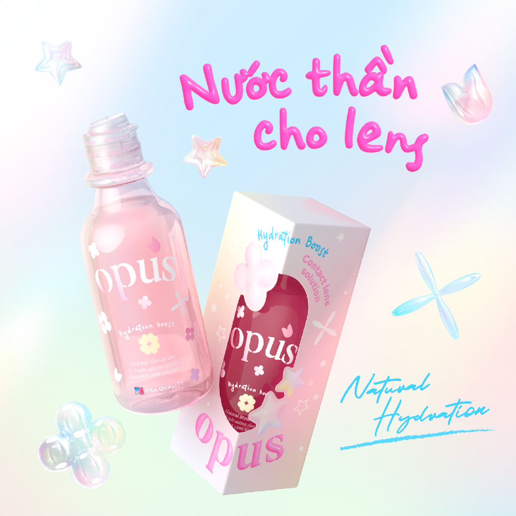 Luxury lens DOLL EYES - OPUS nước thần cho lens, nước ngâm lens