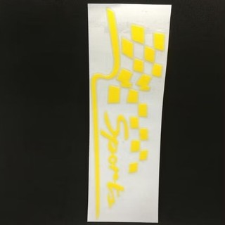 Decal dán xe hơi chữ sport có nhiều màu khác nhau để lựa chọn