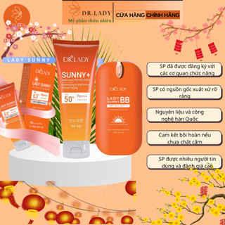  Kem chống nắng Sunny Dr Lady SPF 50+,65+ BB 50+ dưỡng trắng ngừa lão hóa giảm nhăn dưỡng ẩm 50g 