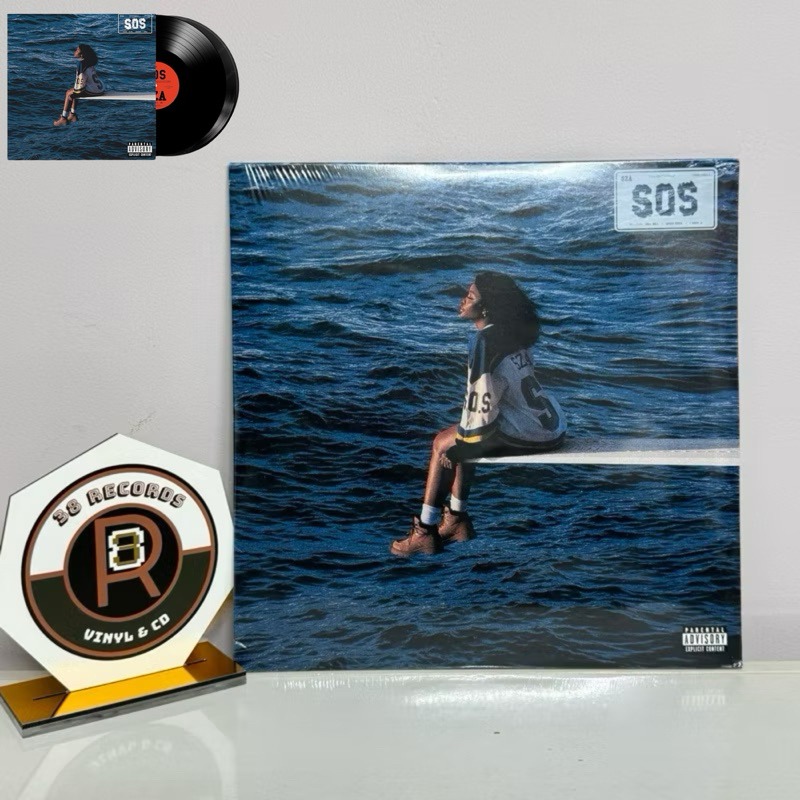 Đĩa Than SZA-SOS 2LP Black Vinyl - Có rách Seal