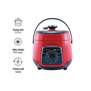 Nồi áp suất 600w elmich smartcook 4021803/ kalpen p1 dung tích 2.50 lít, bảo hành 2 năm