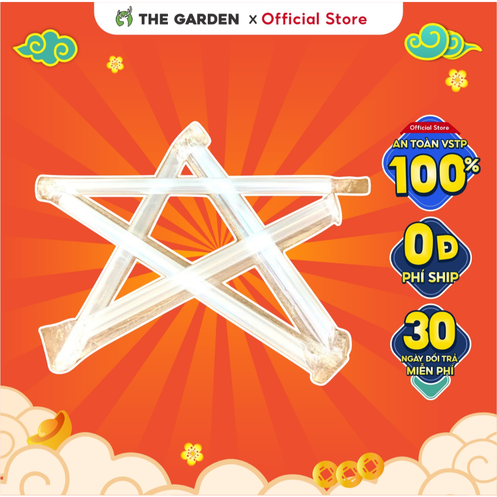 Ống hút trân châu có màng bọc THE GARDEN