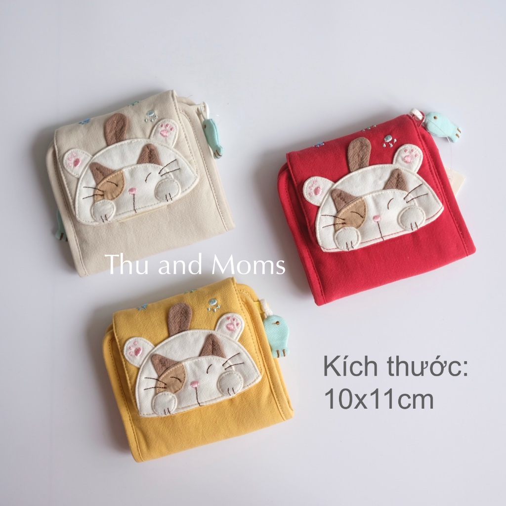 (Nhiều màu) Ví gập nữ Hikosen Cara Nhật Bản V-Z19-047