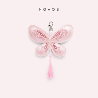 Điệp Charm - NGAOS - Duyên Họa Collection - Vegan Leather - Móc Khoá Treo Túi Xách