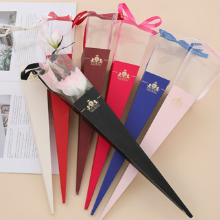 Sỉ 10 Vỏ Hộp Nắp Mika Đựng 1 Bông Hoa (M20) ,Vỏ Hộp Mica Hoa Đơn, Vỏ Hộp Meka Decan,  1 bông hoa sáp, hoa lụa