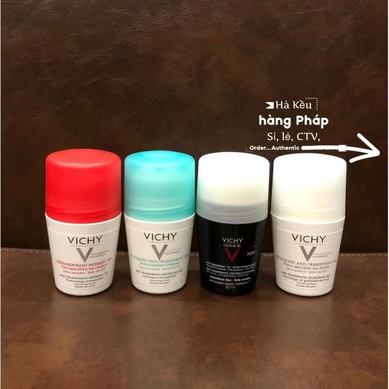 Lăn khử mùi Vichy các loại
