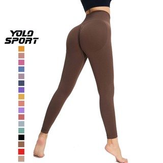  Quần Dài Legging Nữ Thể Thao Tập Gym Yoga Aerobic Chất Vải Dệt Kim Mitao Dày Dặn Cao Cấp Co Giãn 4 Chiều Tôn Dáng Cho Nữ 