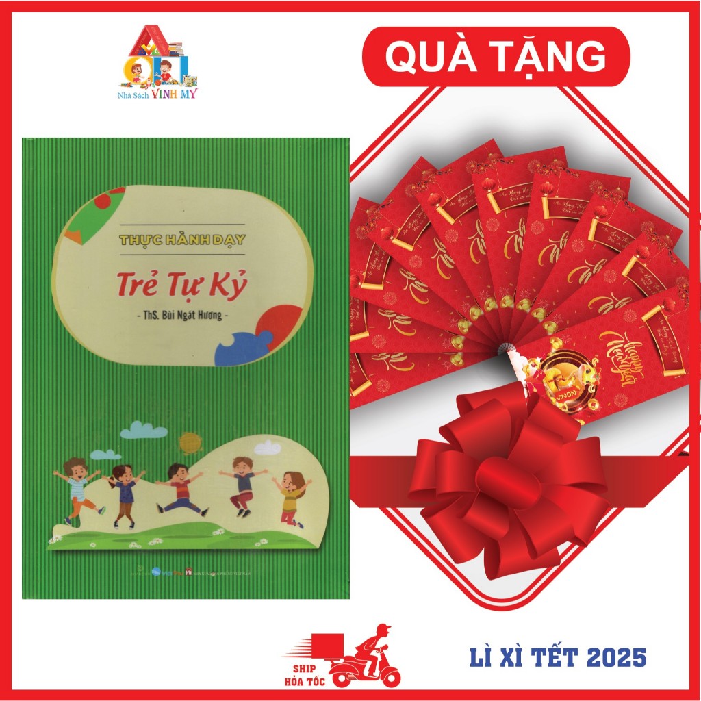 Thực hành dạy trẻ tự kỷ (tặng ngay một cuốn truyện cổ tích khi mua sách)