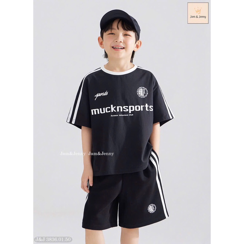 Bộ cộc bé trai size đại chất cotton 4 chiều xuất dư 23-57kg mã BT4C073