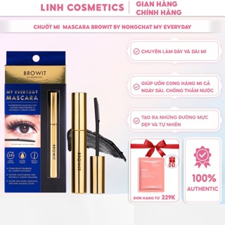Chuốt Mi Chuyên Làm Dày Và Dài Mi , Mascara Browit Nongchat Thái Làm Dày Dài Mi Chuyên Dụng Cho Makeup