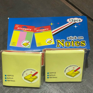 Giấy ghi chú 3x3 vàng