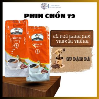 Cà Phê Phin Chồn 79 Đậm Đà Loại 1,2 - Dành Cho Pha Phin - Gói 500g - Hương Vị Nguyên Chất