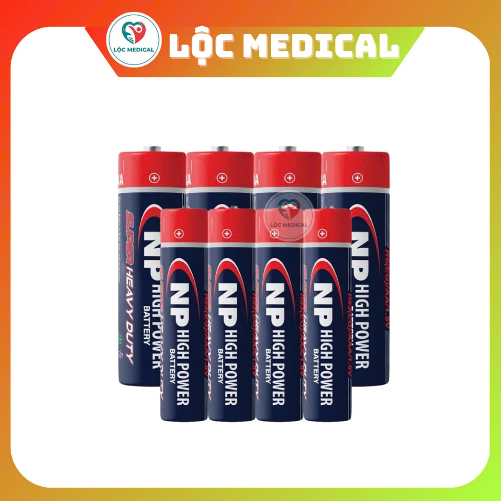 Pin ABC hoặc NP chính hãng 3A (40 viên/1 hộp), 2A (24 viên/1 hộp)