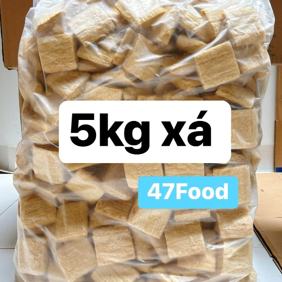 [5KG XÁ] 5KG CHAY XÁ-NGUYÊN LIỆU KHÔ 47FOOD