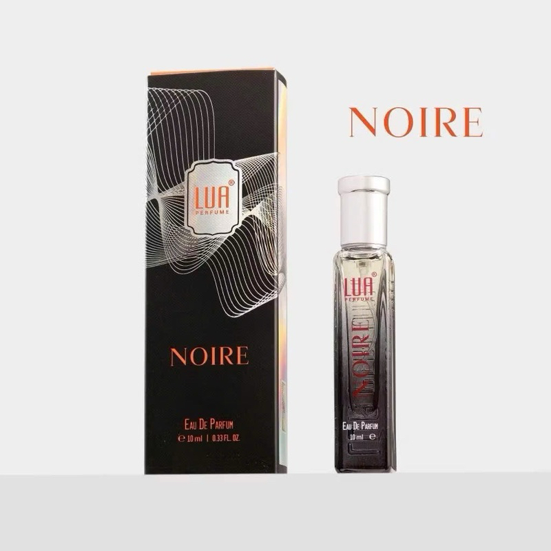 [CHÍNH HÃNG]Nước Hoa Nam Mini Chính Hãng Noire 10ml Hương Thơm Nam Tính, Cuốn Hút - LUA Perfume