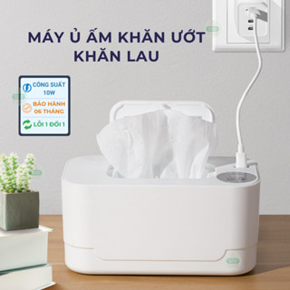  Máy Ủ Ấm Khăn Giấy Ướt Khăn Lau USB Đa Năng – Giữ Ấm 50°C Dùng Làm Đèn Ngủ Tiện Lợi Cho Bé Và Gia Đình BH06 tháng 