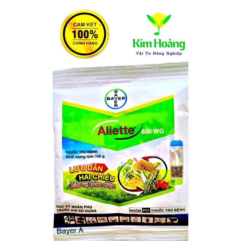 Aliette 800WG gói 100 gram